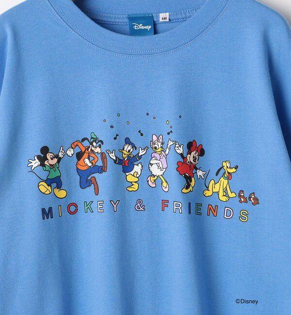 SHIPS KIDS「SHIPS KIDS:140cm / ディズニー / 長袖 TEE」|Tシャツ・カットソー|