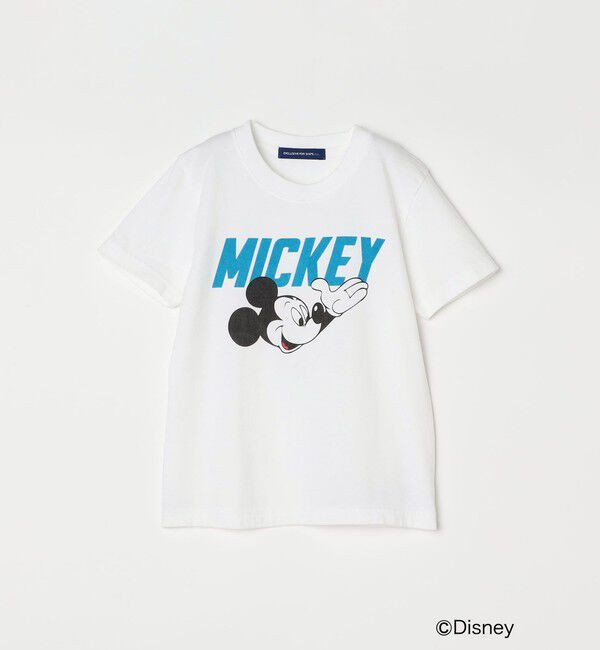SHIPS any「【SHIPS any別注】GOOD ROCK SPEED: /ミッキーマウス/ プリント Tシャツ<KIDS>」|Tシャツ・カットソー|ホワイト