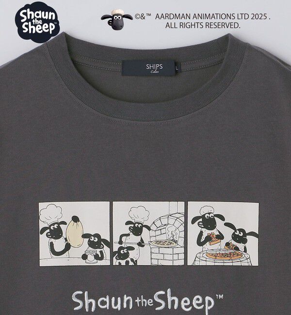 SHIPS Colors 「SHIPS Colors:ひつじのショーン コミック プリント Tシャツ◇」|Tシャツ・カットソー|