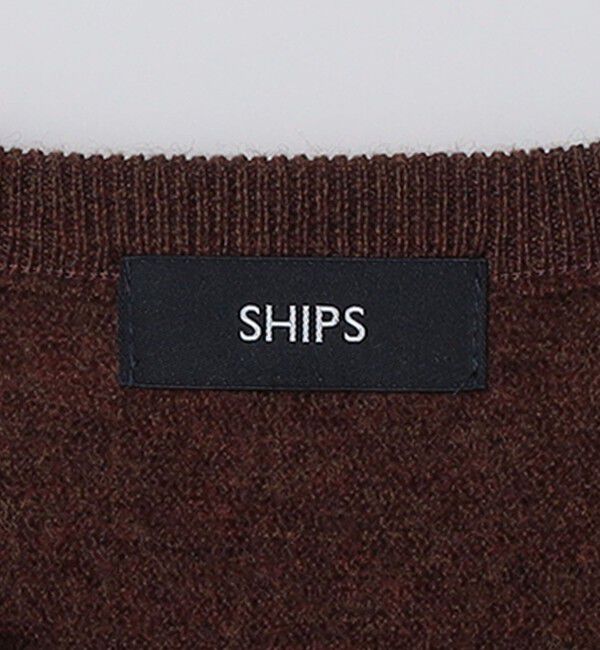 SHIPS「SHIPS: ヘビー ボイルド ヘンリーネック ニット」|ニット・セーター|