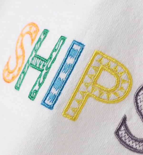 SHIPS KIDS「SHIPS KIDS:80～90cm / SHIPS 半袖 ロゴ Tシャツ 」|Tシャツ・カットソー|