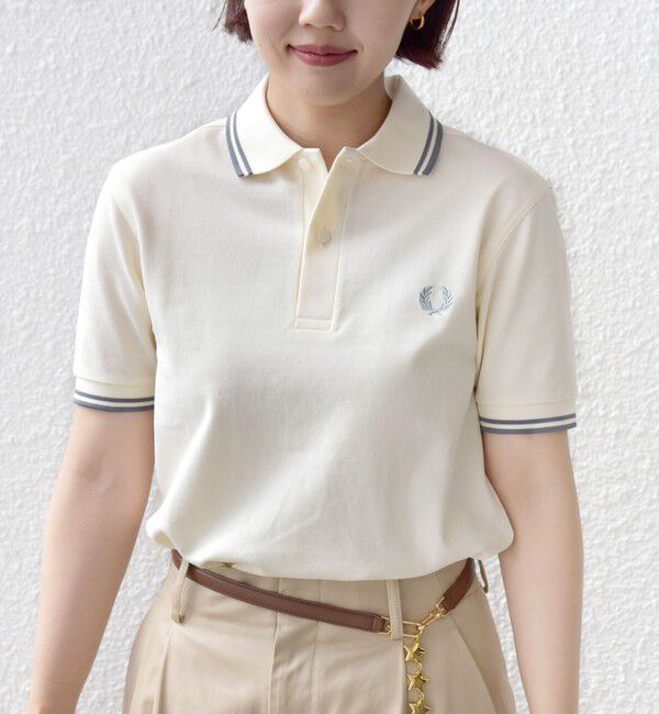 SHIPS for women「FRED PERRY:M3600 TWIN TIPPED POLO」|Tシャツ・カットソー|