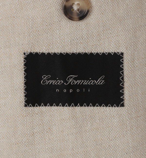 SHIPS「【SHIPS別注】Errico Formicola: リネン バスケット ジャケット」|テーラードジャケット|