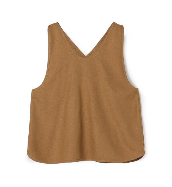 TOMORROWLAND BUYING WEAR「BASERANGE APRON TOP」|シャツ・ブラウス|49 ダークブラウン