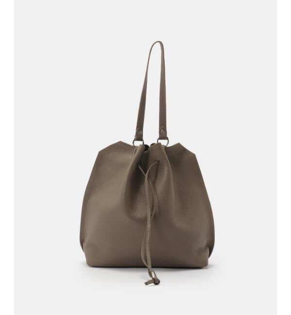  「【blancle/ ブランクレ】Drape drawstring bag」|ショルダー・メッセンジャー|