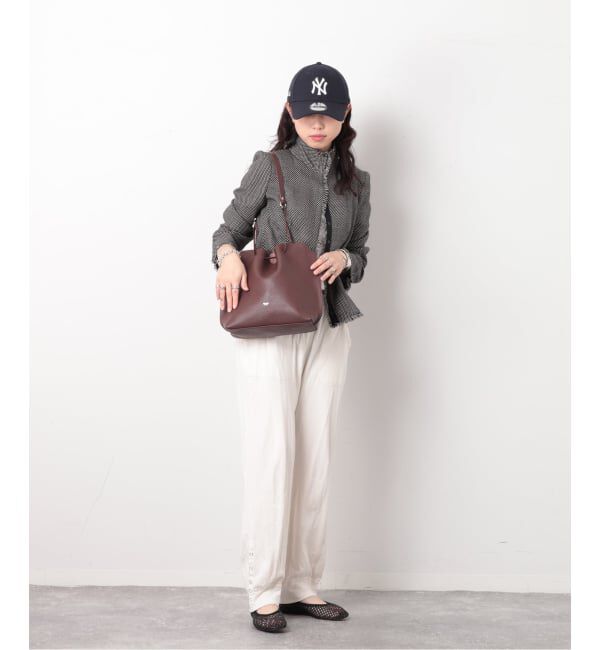  「【blancle/ ブランクレ】Drape drawstring bag」|ショルダー・メッセンジャー|