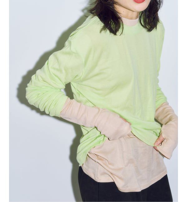  「MILLER 別注 TWIN LONG Tシャツ」|Tシャツ・カットソー|ベージュ