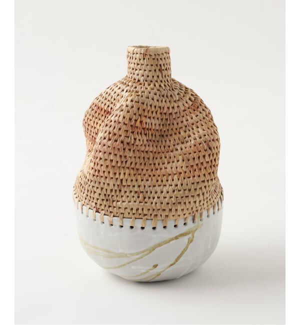 journal standard Furniture「MIX WOVEN VASE FREE FORM　フラワーベース」|その他|