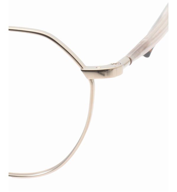 EYETHINK「BLANC.. 別注 B0021 WHT GOLD ex Optical」|メガネ|