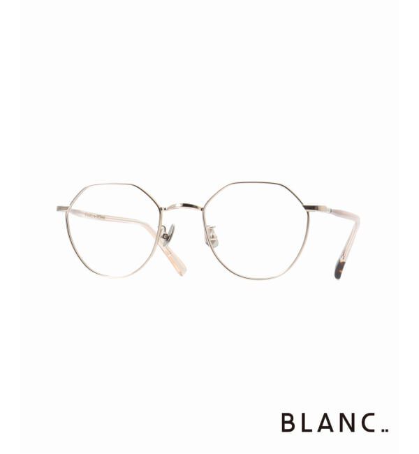 EYETHINK「BLANC.. 別注 B0021 WHT GOLD ex Optical」|メガネ|