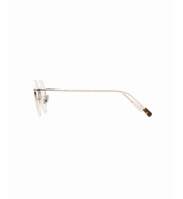 EYETHINK「BLANC.. 別注 B0021 WHT GOLD ex Optical」|メガネ|