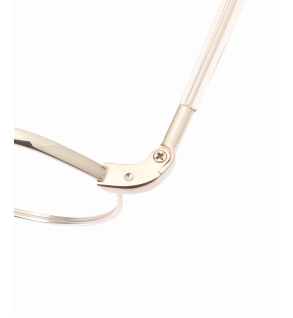 EYETHINK「BLANC.. 別注 B0021 WHT GOLD ex Optical」|メガネ|