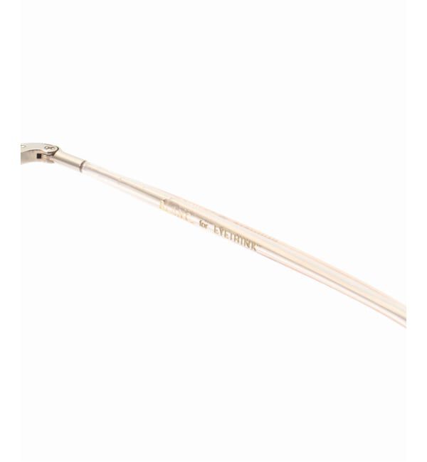 EYETHINK「BLANC.. 別注 B0021 WHT GOLD ex Optical」|メガネ|