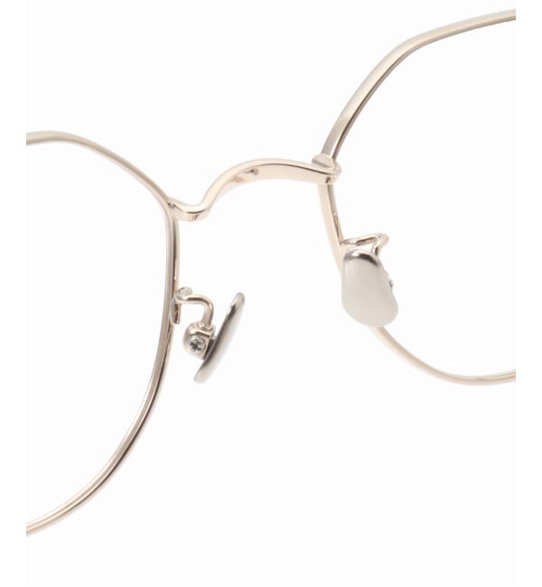 EYETHINK「BLANC.. 別注 B0021 WHT GOLD ex Optical」|メガネ|