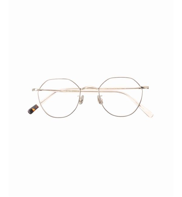EYETHINK「BLANC.. 別注 B0021 WHT GOLD ex Optical」|メガネ|