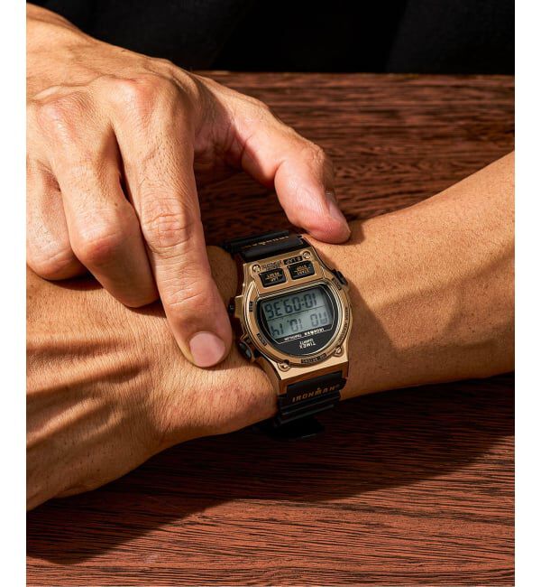 HIROB「TIMEX IRONMAN 8LAP tx-tw5m66600 Gold」|腕時計|