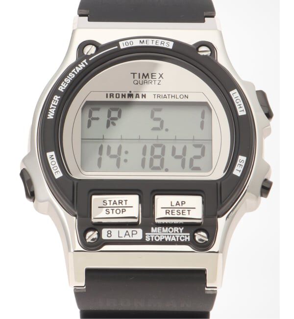 HIROB「TIMEX IRONMAN 8LAP tx-tw5m66700 Silver」|腕時計|