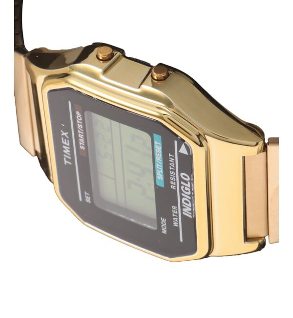HIROB「TIMEX CLASSIC DIGITAL tx-t78677 Gold」|腕時計|