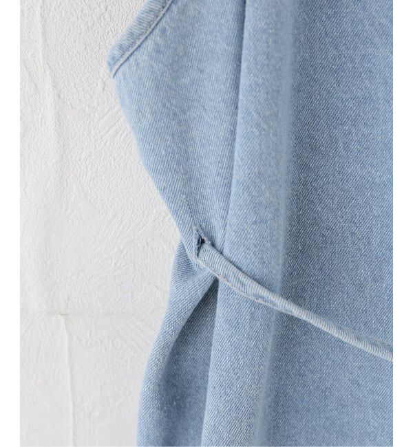 IENA「BASERANGE/ベースレンジ YUMI APRON DRESS ワンピース」|ワンピース|