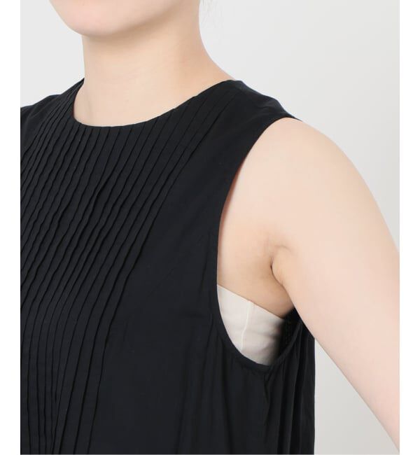 VERMEIL par iena「《予約》ピンタックノースリーブワンピース」|ワンピース|