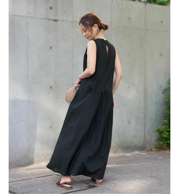 VERMEIL par iena「《予約》ピンタックノースリーブワンピース」|ワンピース|