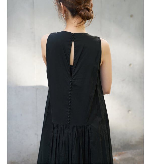 VERMEIL par iena「《予約》ピンタックノースリーブワンピース」|ワンピース|