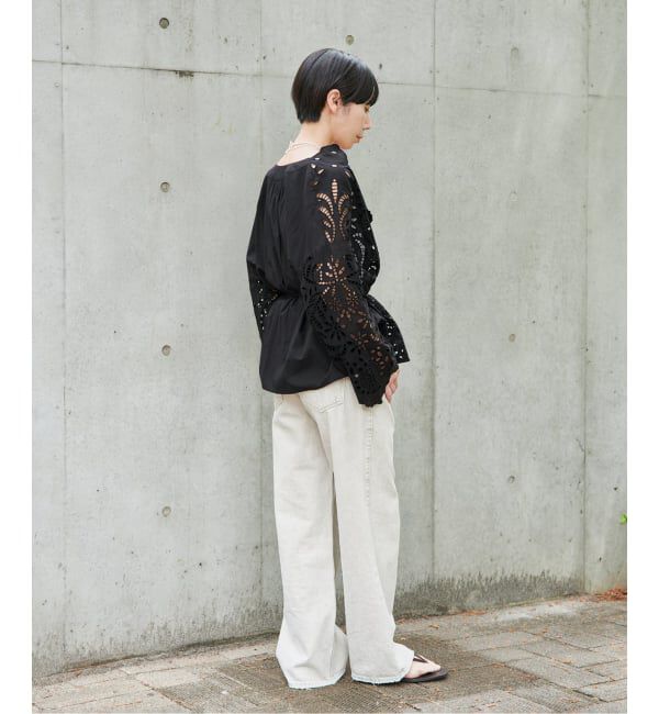 VERMEIL par iena「《予約》シフリー刺繍ブラウス」|シャツ・ブラウス|