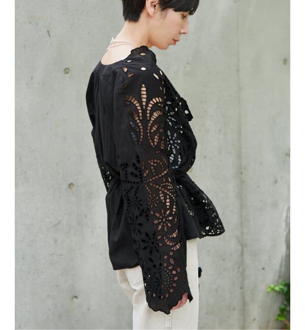 VERMEIL par iena「《予約》シフリー刺繍ブラウス」|シャツ・ブラウス|