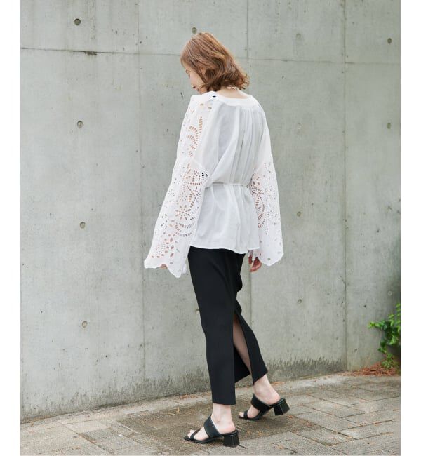 VERMEIL par iena「《予約》シフリー刺繍ブラウス」|シャツ・ブラウス|