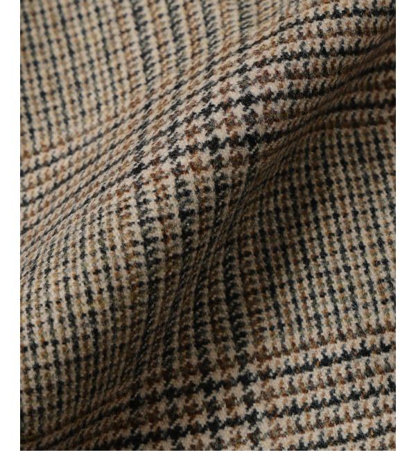 EDIFICE「MACKINTOSH(マッキントッシュ) 別注 HUMBIE/ハンビー SL "グレンチェック"」|ステンカラーコート|