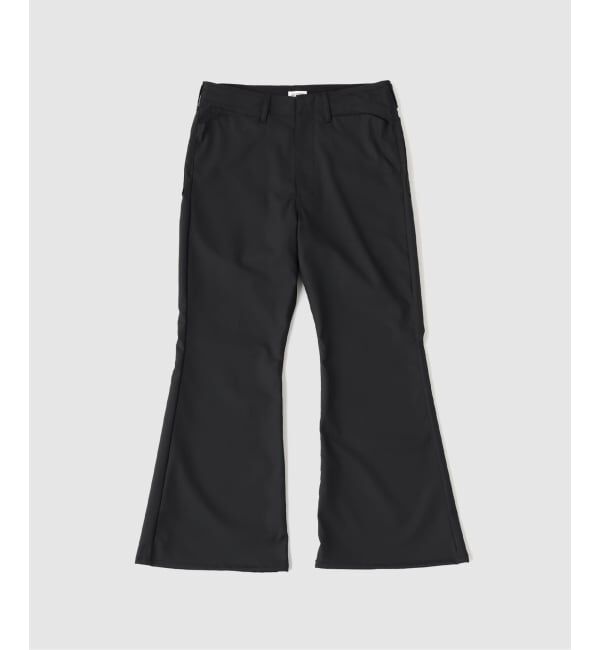 PULP「JIEDA / ジエダ FLARE PANTS」|スラックス|ブラック