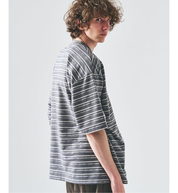 417 EDIFICE「メランジ ボーダーTシャツ」|Tシャツ・カットソー|