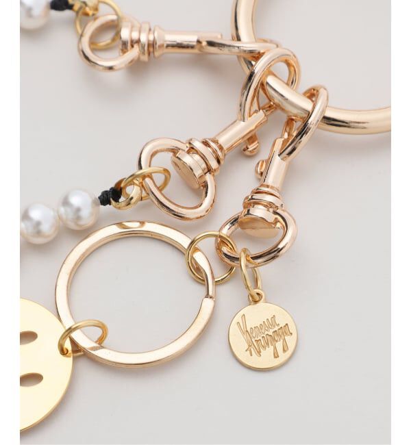 journal standard L'essage「別注【VENESSA ARIZAGA】Happy Pearl Keyri：キーチャーム」|キーケース|