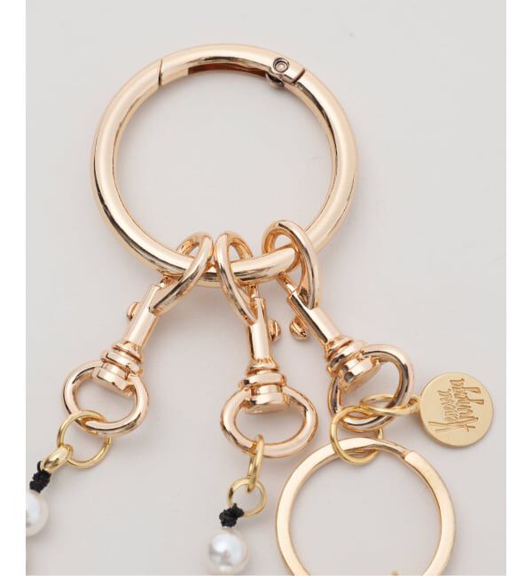 journal standard L'essage「別注【VENESSA ARIZAGA】Happy Pearl Keyri：キーチャーム」|キーケース|