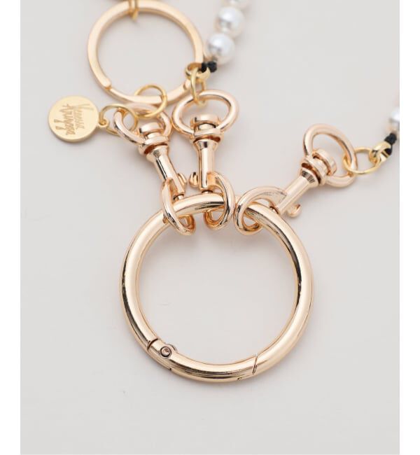 journal standard L'essage「別注【VENESSA ARIZAGA】Happy Pearl Keyri：キーチャーム」|キーケース|