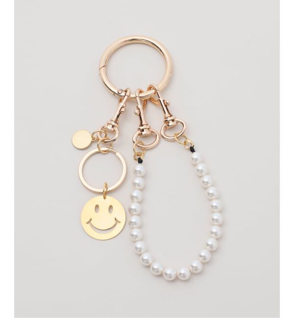 journal standard L'essage「別注【VENESSA ARIZAGA】Happy Pearl Keyri：キーチャーム」|キーケース|