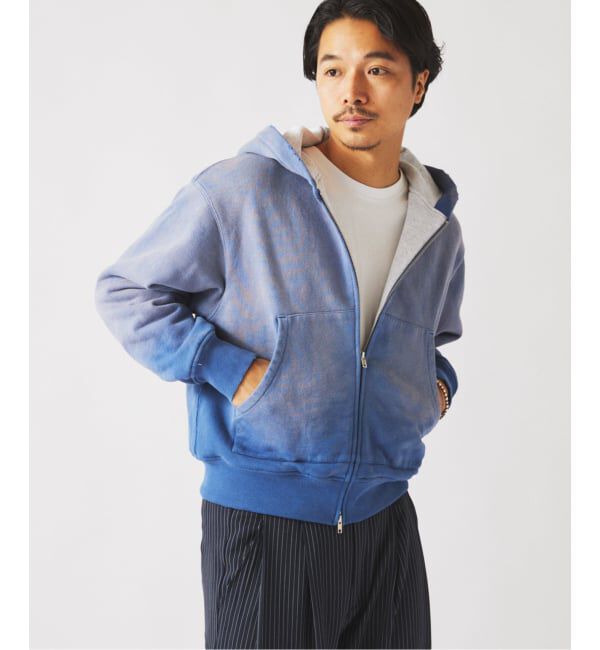 JOURNAL STANDARD relume「ダブルフェイス ワッフル ジップパーカー」|パーカー|