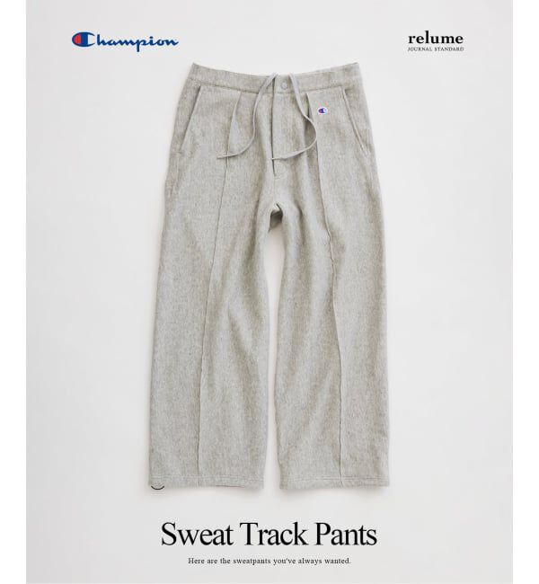 JOURNAL STANDARD relume「CHAMPION / チャンピオン 別注 R/W スウェット トラック パンツ」|その他|グレーA