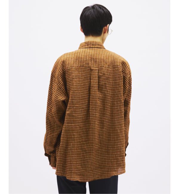 JOURNAL STANDARD「チェック ソフト リネン シャツ」|シャツ・ブラウス|