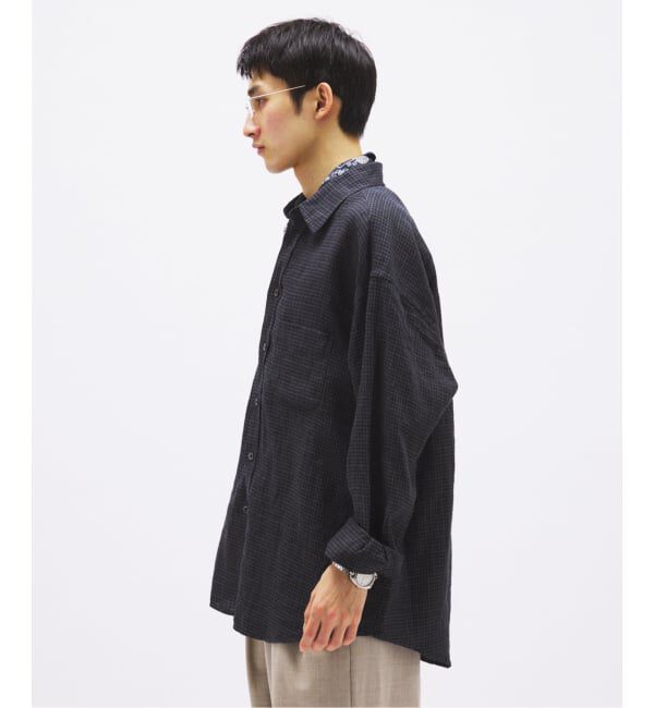 JOURNAL STANDARD「チェック ソフト リネン シャツ」|シャツ・ブラウス|