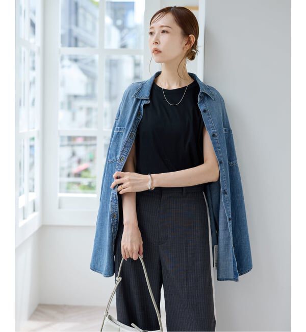JOURNAL STANDARD「《追加》汗ジミ防止ナノシアコンパクトTシャツ」|Tシャツ・カットソー|