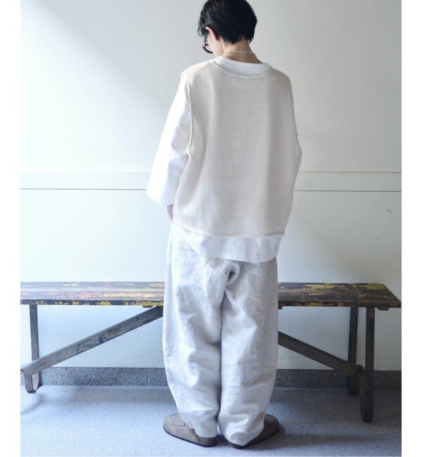 journal standard luxe「リネンペーパークロス ボーパンツ」|その他|