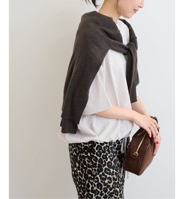 JOURNAL STANDARD relume「《追加2》ギャザーヘムショートスリーブTシャツ」|Tシャツ・カットソー|