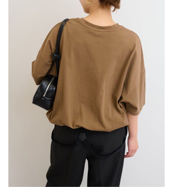 JOURNAL STANDARD relume「《追加2》ギャザーヘムショートスリーブTシャツ」|Tシャツ・カットソー|