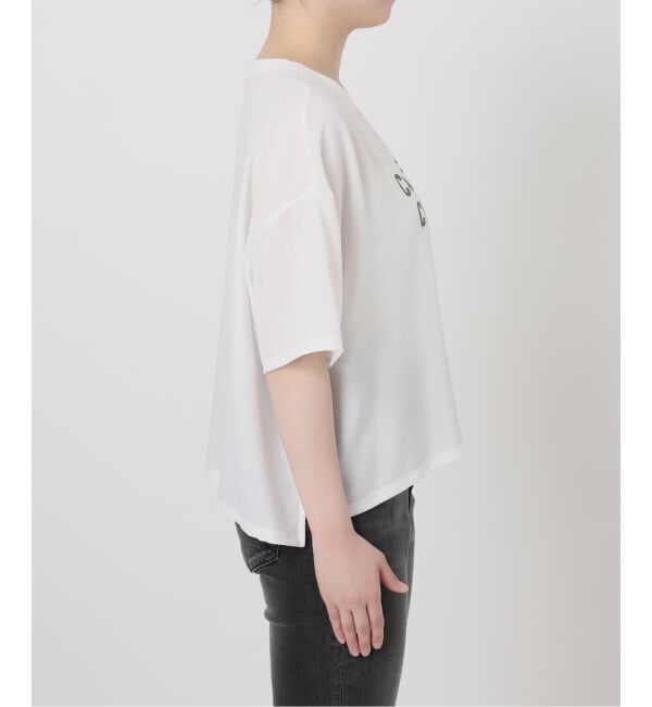 JOURNAL STANDARD relume「《追加》2WAYジョーゼットロゴTEE」|Tシャツ・カットソー|