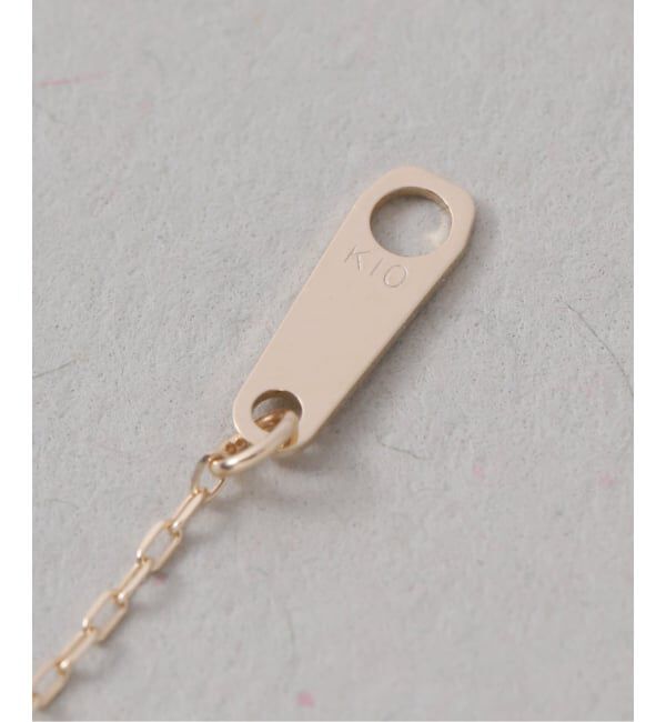Lilas by Spick&Span「クラッシュクォーツネックレス K10」|ネックレス|