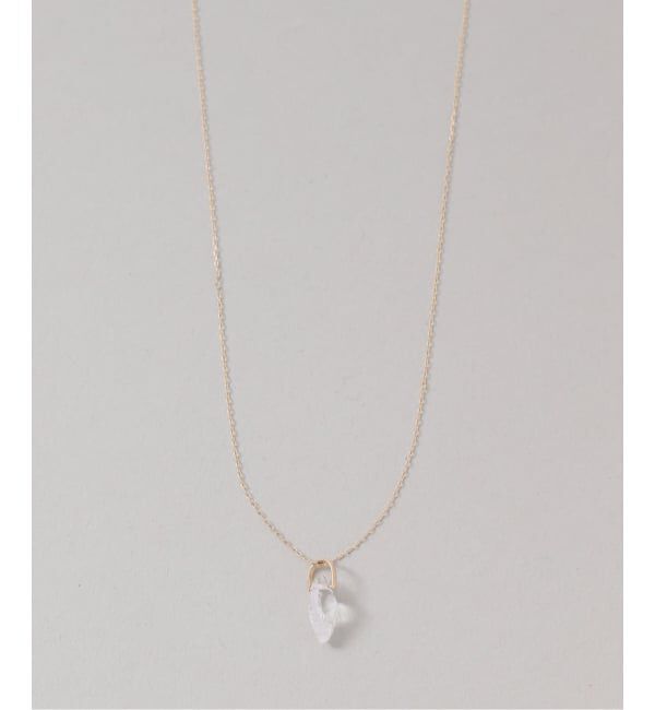 Lilas by Spick&Span「クラッシュクォーツネックレス K10」|ネックレス|