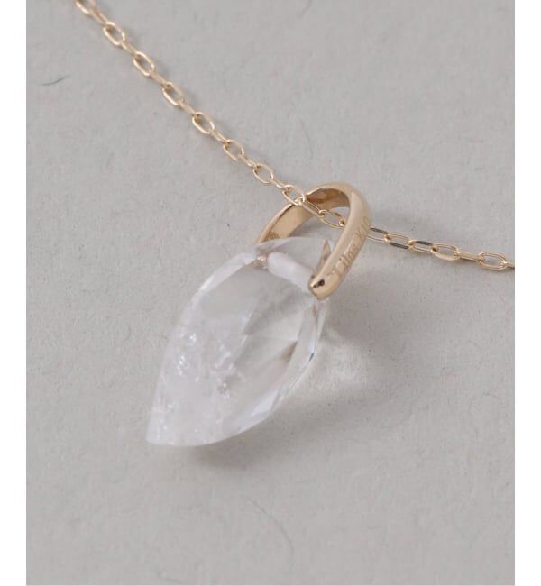 Lilas by Spick&Span「クラッシュクォーツネックレス K10」|ネックレス|