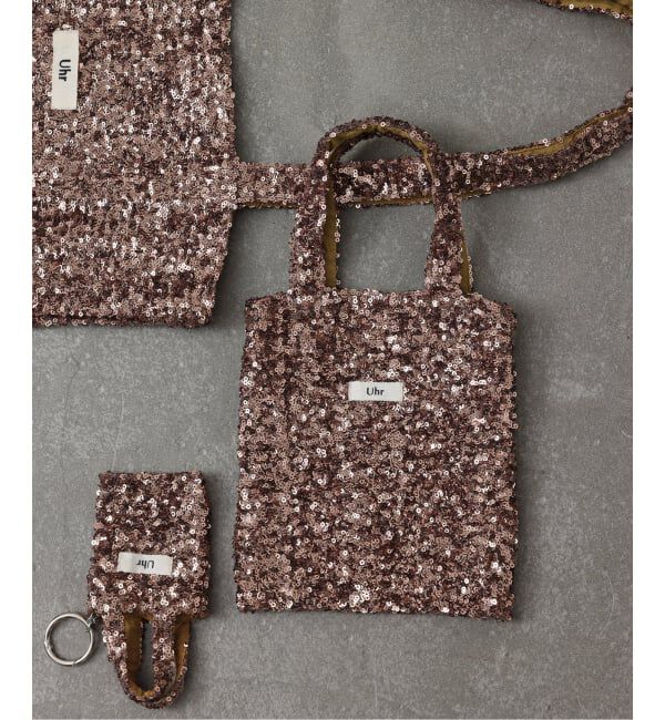 Spick and Span「《一部店舗+WEB限定》Uhr/ウーア 別注SPANGLE MINI BAG*」|トートバッグ|