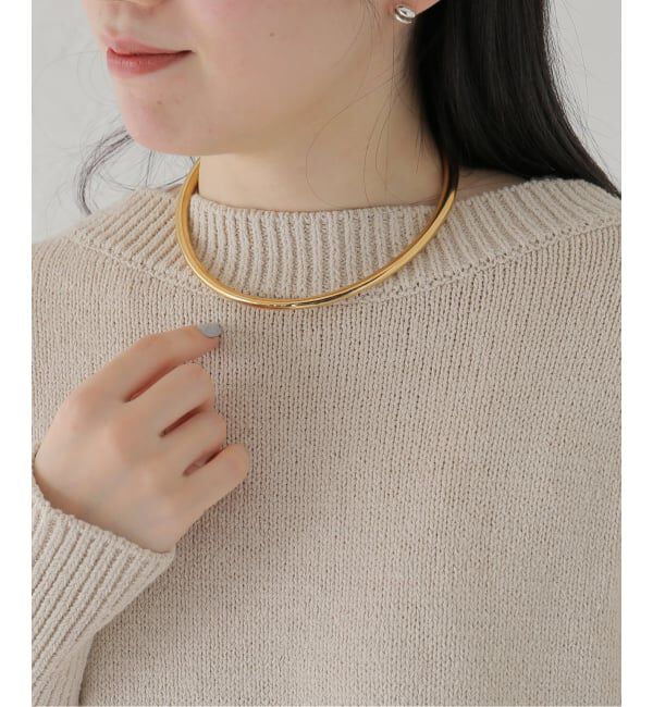 Spick and Span「《追加2》AEC PARIS / エーイーシー 別注パイプCチョーカー」|ネックレス|